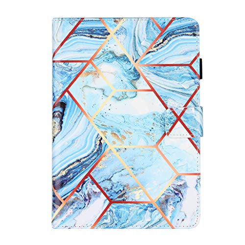 Duyeuau Tablet-Ständer für Pad 1.2.3.4.5 (2019) PU-Leder Tablet Smart Auto Sleep Anti-Fall von Duyeuau