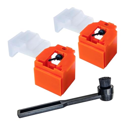 Plattenspieler-Nadel mit Wartungsbürste, Ersatz für AT-LP60 AT-PL300 ATN3600 ATN91 AT-PL50 AN11 ALE33 DT55 Plattenspieler-Nadel mit Wartungsbürste, Ersatz für AT-LP60 AT-PL300 ATN3600 ATN91 AT-PL50 AN11 ALE33 DT55 von Duyeuau