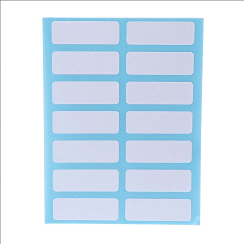Selbstklebende weiße Etiketten, 12 Blatt, zum Beschriften von Notizen, Papier, für Büroarbeiten, Akten, Bemerkungsbedarf Selbstklebende weiße Etiketten, 12 Blatt, zum Beschriften von Notizen, Papier, für Büroarbeiten, Akten, Bemerkungsbedarf von Duyeuau