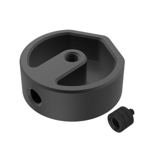 Tragbarer Stativadapter aus Aluminiumlegierung, passend für die meisten Standard-Stativmodelle, tragbare Stativhalterung von Duyeuau
