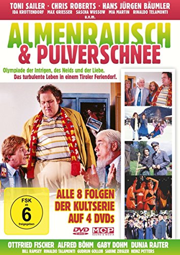 Almenrausch & Pulverschnee (4 DVDs) - Alle 8 Folge der Kultserie auf 4 DVDs von Dvd (MCP Sound & Media)