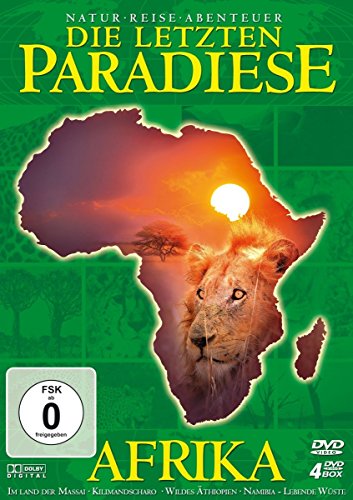 Die Letzten Paradiese-Afrika [4 DVDs: Im Land der Massai, Kilimandscharo, Wildes Äthiopien, Namibia)] von Dvd (MCP Sound & Media)