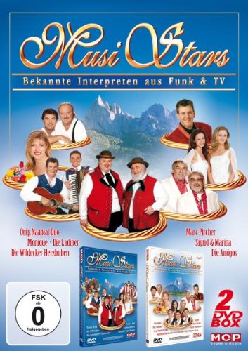 Musi Stars - Bekannte Interpreten aus Funk und Fernsehen 1+3 [2 DVDs] von Dvd (Mcp Sound & Media)