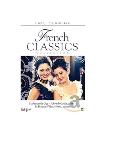 Cinéma Francaise Trilogie: MADEMOISELLE GIGI / ADIEU DE GAULLE, ADIEU / JE, FRANCOIS VILLON, VIOLEUR, ASSASSIN (3 DVD Box) von Dvd Dvd