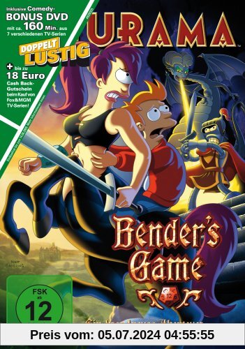 Futurama - Benders Game  (inkl. Comedy-Bonus DVD mit ca. 160 Min. aus 7 verschiedenen TV-Serien) von Dwayne Carey-Hill