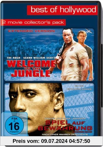 Best of Hollywood - 2 Movie Collector's Pack (Welcome to the Jungle / Spiel auf Bewährung) [2 DVDs] von Dwayne Johnson