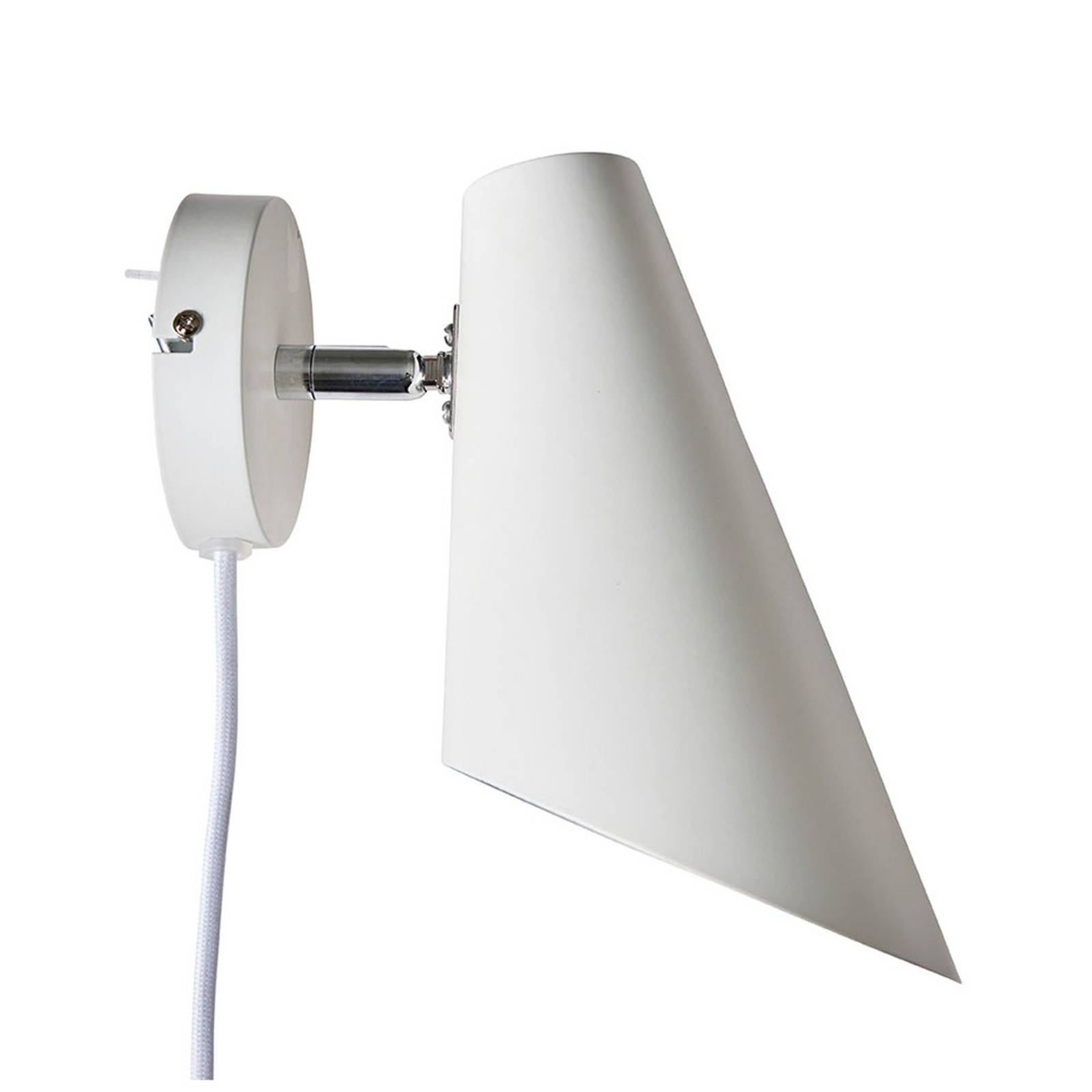 Dyberg Larsen Cale Wandlampe Höhe 24,5 cm weiß Dyberg Larsen Cale Wandlampe Höhe 24,5 cm weiß von Dyberg Larsen