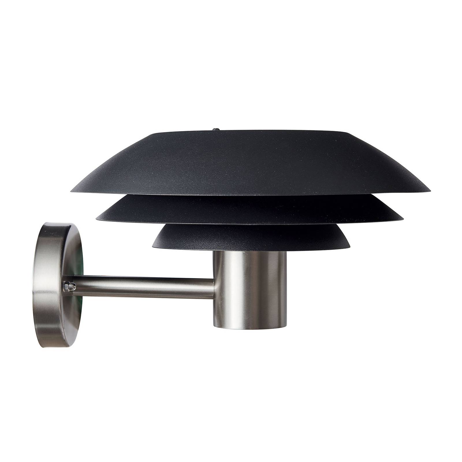 Dyberg Larsen DL31Outdoor Wand schwarz/stahl Ø31cm Dyberg Larsen DL31Outdoor Wand schwarz/stahl Ø31cm von Dyberg Larsen