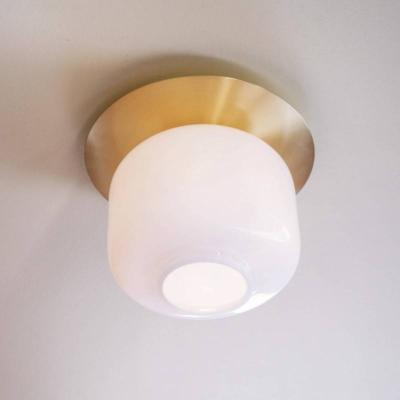 Dyberg Larsen Deckenlampe Arp, messingfarben, Ø 25 cm von Dyberg Larsen