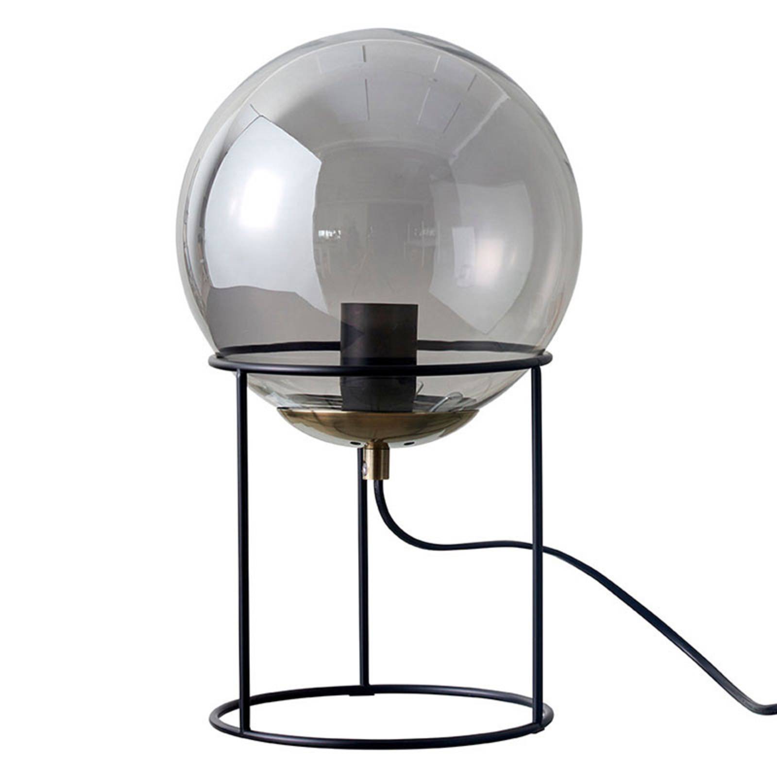 Dyberg Larsen Moon Tischlampe mit Glaskugel rauch Dyberg Larsen Moon Tischlampe mit Glaskugel rauch von Dyberg Larsen