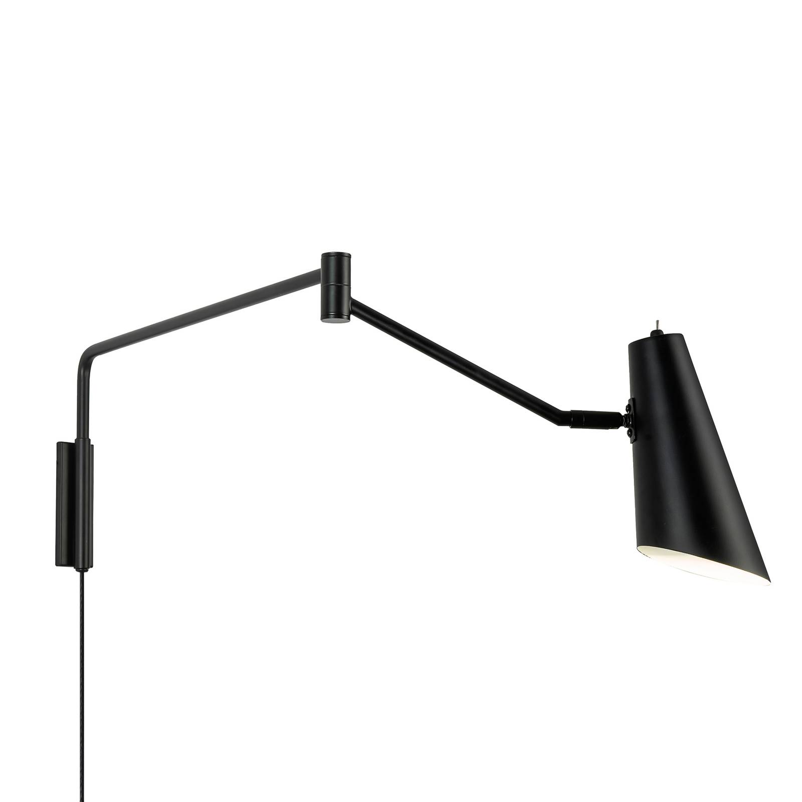 Dyberg Larsen Noa Wandleuchte mit Gelenk, schwarz Dyberg Larsen Noa Wandleuchte mit Gelenk, schwarz von Dyberg Larsen