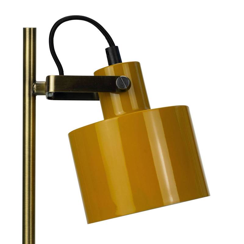 Dyberg Larsen Ocean Tischlampe curry/messing/türkis von Dyberg Larsen