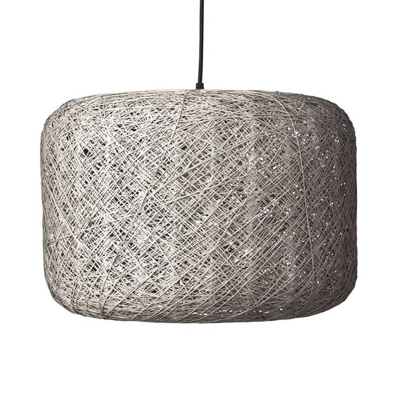 Dyberg Larsen Pendellampe Spin L, grau, Ø 45 cm von Dyberg Larsen