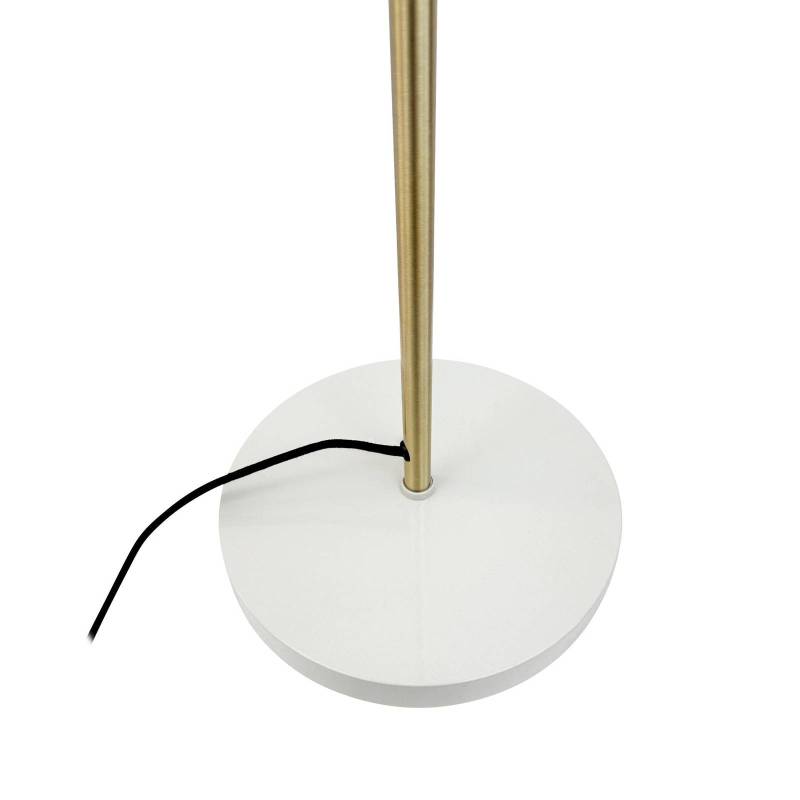 Dyberg Larsen Stehlampe Sleep, kittweiß, Höhe 165 cm, Stahl von Dyberg Larsen