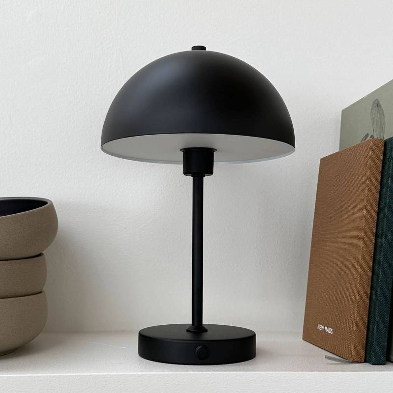 Dyberg Larsen Stockholm Akku-Tischlampe, schwarz von Dyberg Larsen