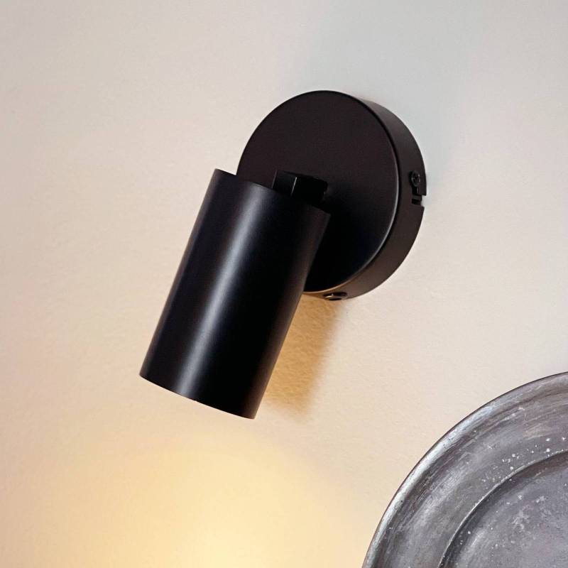 Dyberg Larsen Wandstrahler Modern, schwarz, Breite 10 cm von Dyberg Larsen