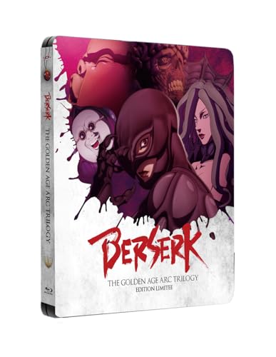 Berserk: The Golden Age - 3 Filme - SteelBook Edition - Blu-Ray + DVD von Dybex
