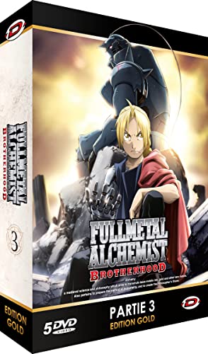 Fullmetal Alchemist : Brotherhood - Partie 3 - Edition Gold (5 DVD) von Dybex