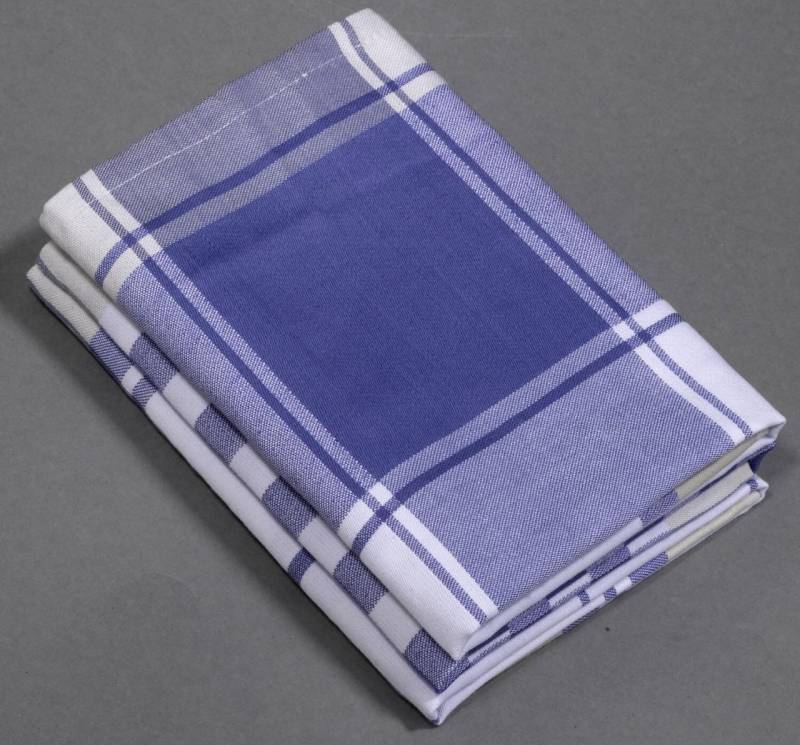 Dyckhoff Geschirrtücher 50 cm x 70 cm blau von Dyckhoff