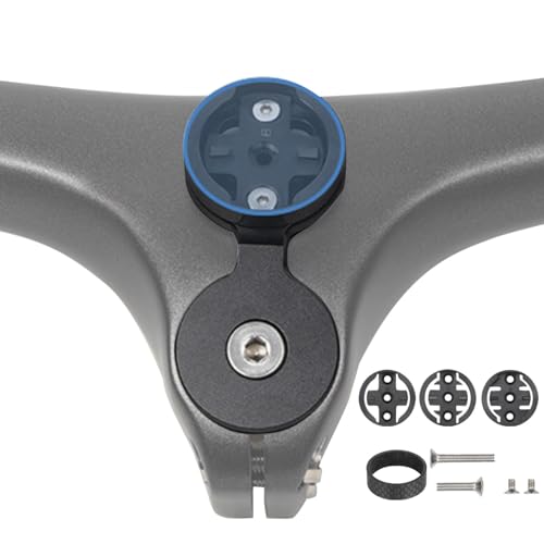 Dyeulget Computerhalterung aus Aluminiumlegierung, stabile und sichere Computerhalterung – Negativer Winkel-Design, Computerhalterung, Fahrradcomputer-Halterung von Dyeulget