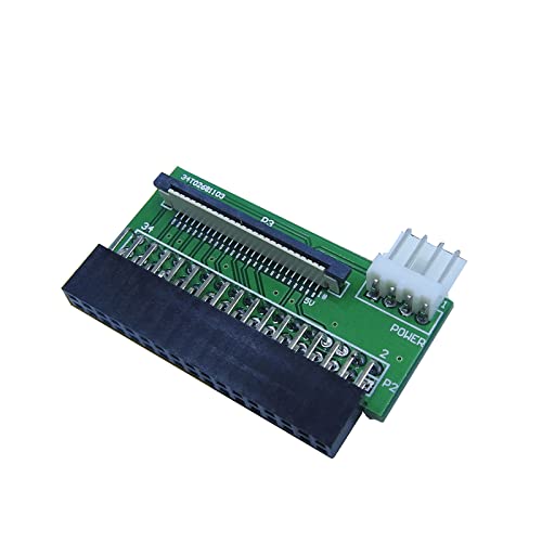Dykbkiss USB auf 34-polig, 26-polig, 1,44 MB, 3,5 Zoll Diskettenlaufwerk-Verbindungskabel, Adapter 34P auf 26P USB zu Diskettenlaufwerk FFC FPC (34P auf 26P weiches Kabel) von Dykbkiss