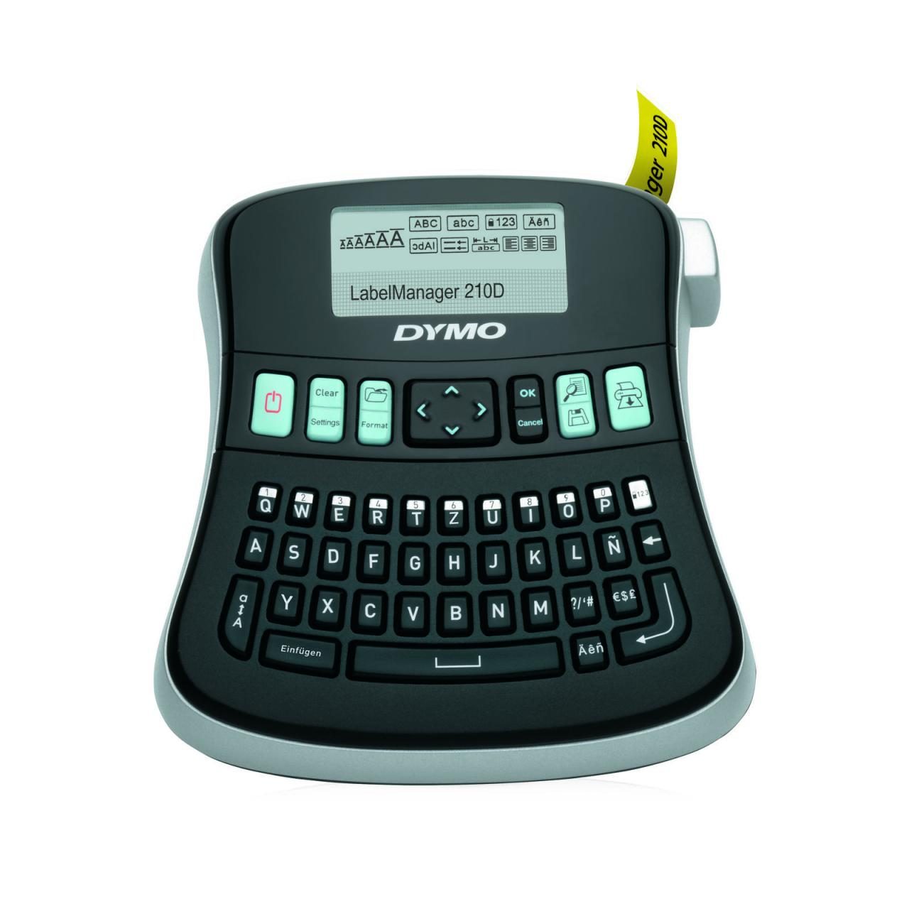 DYMO® LabelManager™ 210D Beschriftungsgerät - QWERTZ-Tastatur von Dymo