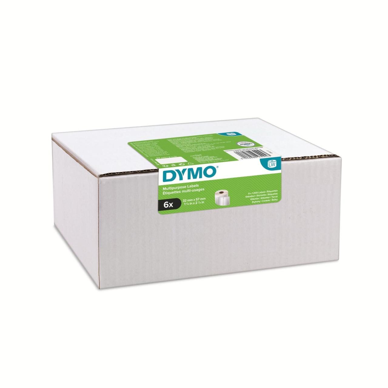 DYMO® Original Etikett für LabelWriter™ 28mm x 89mm Vorteilspack 12x130 Etike... von Dymo