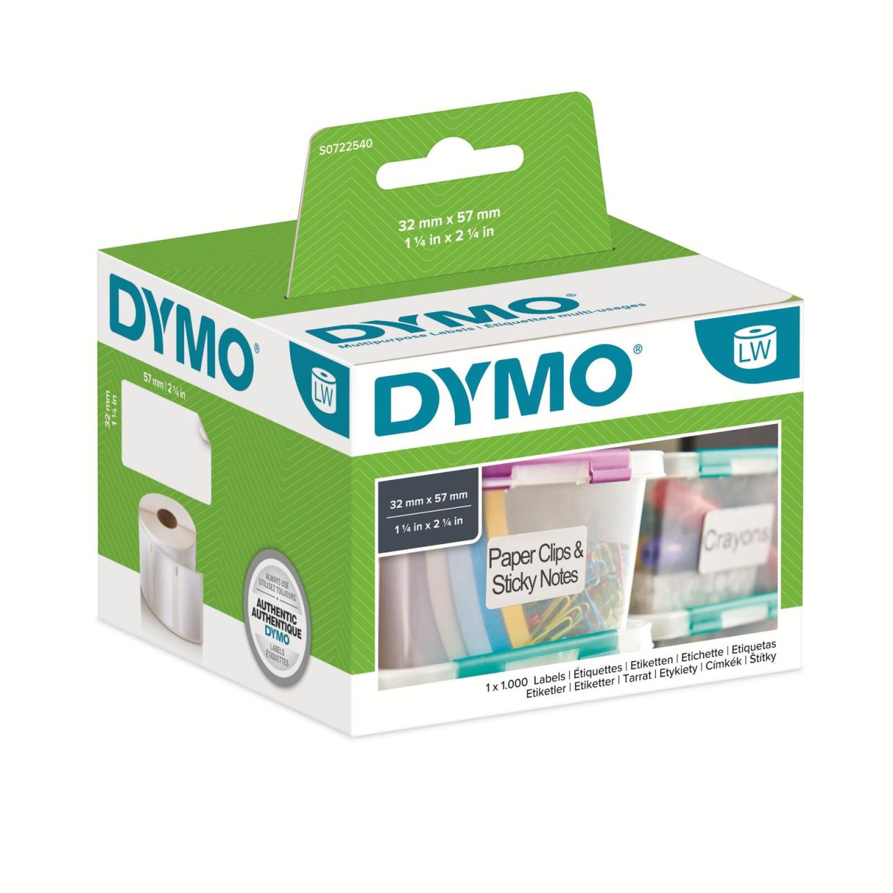 DYMO® Original Etikett für LabelWriter™ 32mm x 57mm von Dymo