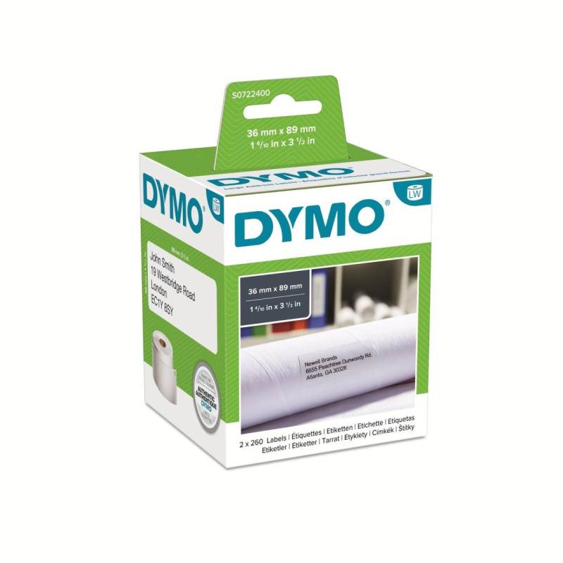 DYMO® Original Etikett für LabelWriter™ 36mm x 89mm von Dymo