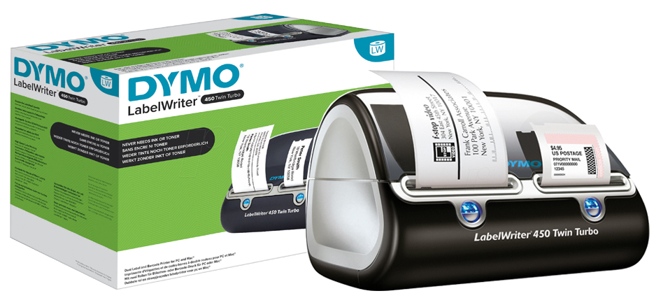 DYMO Etikettendrucker , LabelWriter 450 Twin Turbo, von Dymo