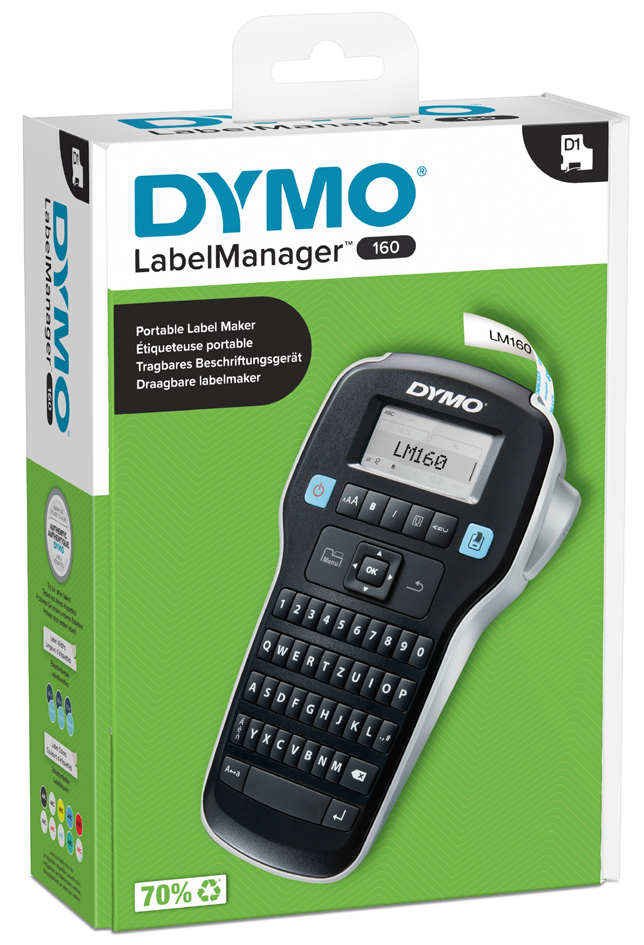 DYMO Hand-Beschriftungsgerät , LabelManager 160, von Dymo