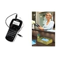 DYMO Hand-Beschriftungsgerät LabelManager 280 für D1-Bänder mit 6,9 und 12 mm Breite, AZERTY-Tastatur (S0968950) von Dymo