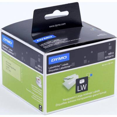 DYMO LW-Adressetiketten transpar. 36x 89mm 2Rl 260St/Rolle DYMO LW-Adressetiketten transpar. 36x 89mm 2Rl 260St/Rolle von Dymo