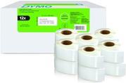DYMO LW-Rücksendeetiketten Großpack. 25x54mm 12Rl 500St/Rol (2177563) von Dymo
