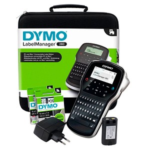 DYMO LabelManager 280 Set Beschriftungsgerät schwarz DYMO LabelManager 280 Set Beschriftungsgerät schwarz von Dymo