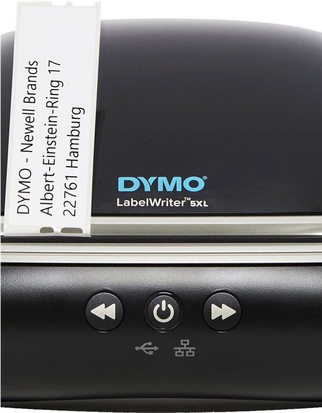 DYMO LabelWriter 5XL bis 106mm breite LW-Etiketten (2112725) von Dymo