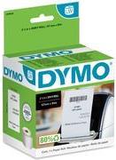 DYMO LabelWriter-Bonrolle, 57 mm x 91 m, weiß Endlos-Papierrolle, für Thermodirektdrucker, nicht klebend - 1 Stück (2191636) von Dymo