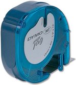 DYMO LetraTAG - Plastikband - Rot - Rolle (1,2 cm x 4 m) 1 Rolle(n) - f�r LetraTag LT-100H, LT-100T, QX50, XR von Dymo