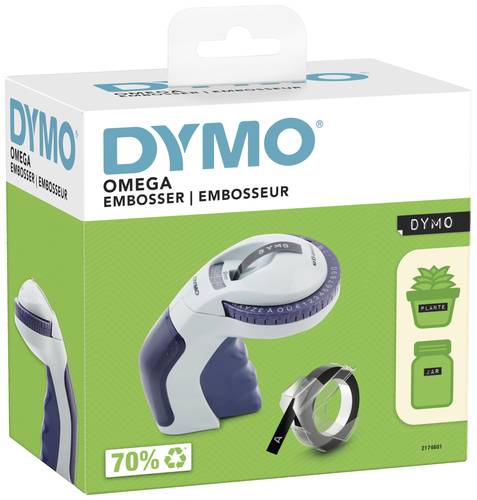 DYMO Omega Präge-Beschriftungsgerät Geeignet für Schriftband: Prägeband 9mm von Dymo