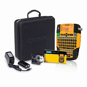 DYMO Rhino 4200 Set Beschriftungsgerät gelb, schwarz DYMO Rhino 4200 Set Beschriftungsgerät gelb, schwarz von Dymo