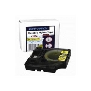 DYMO RhinoPRO Flexible Nylon - Flexibles Nylonband - Gelb - Roll (1,2 cm x 3,5 m) - 1 Rolle(n) - für Rhino 4200, 6000, 6000 Hard Case Kit (S0718080) von Dymo