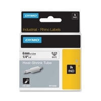 DYMO RhinoPRO Heat shrink tubing - Polyolefin-Schrumpfschläuche - weiß - Rolle (0,6 cm x 1,5 m) - 1 Rolle(n) (S0718260/18051) von Dymo