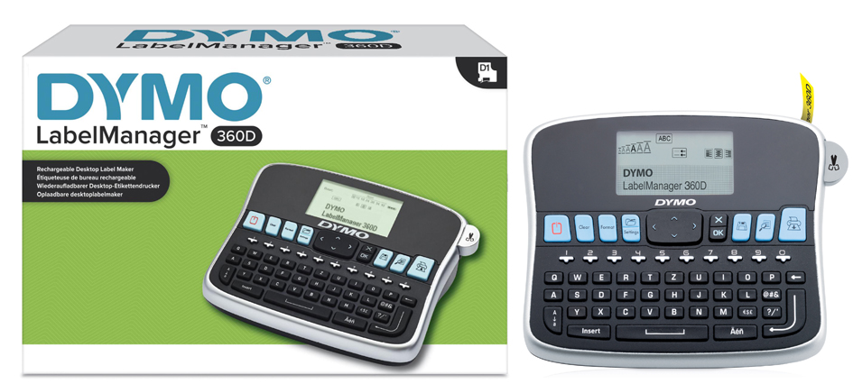 DYMO Tisch-Beschriftungsgerät , LabelManager 360D, DYMO Tisch-Beschriftungsgerät , LabelManager 360D, von Dymo