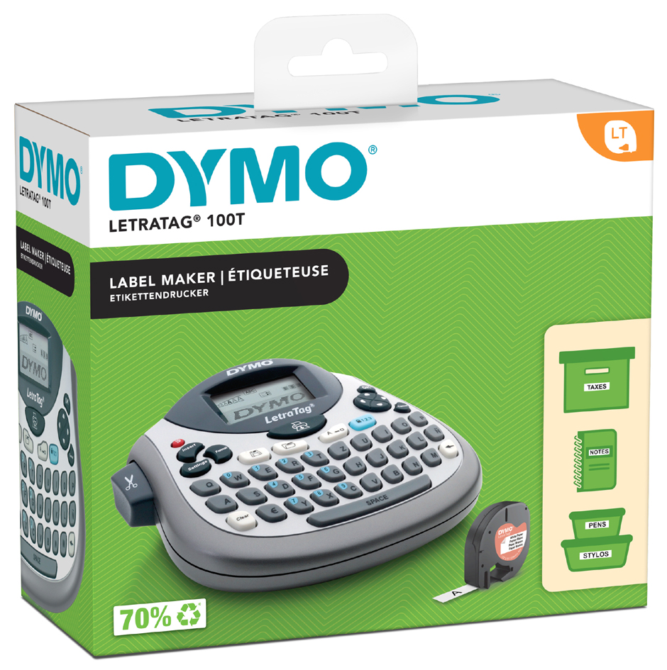 DYMO Tisch-Beschriftungsgerät , LetraTag LT-100T, DYMO Tisch-Beschriftungsgerät , LetraTag LT-100T, von Dymo