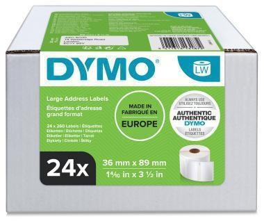 Dymo Adressetikett S0722390 permanent 24x260 St./Pack. 129046800 Dymo Adressetikett S0722390 permanent 24x260 St./Pack. 129046800 von Dymo