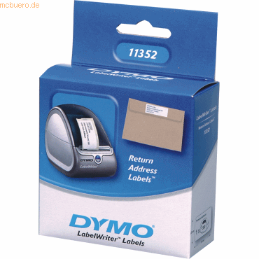Dymo Adressetiketten Dymo 25x54mm weiß Dymo Adressetiketten Dymo 25x54mm weiß von Dymo