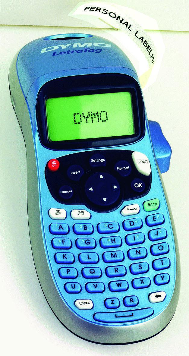 Dymo Beschriftungsgerät Letratag Lt-100h blau von Dymo