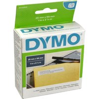 Dymo Etiketten 11352  weiß  25 x 54mm  1 x 500 St. von Dymo