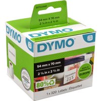 Dymo Etiketten 99015  weiß  54 x 70mm  1 x 320 St. von Dymo