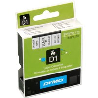 Dymo Originalband 40910  schwarz auf klar 9mm x 7m von Dymo